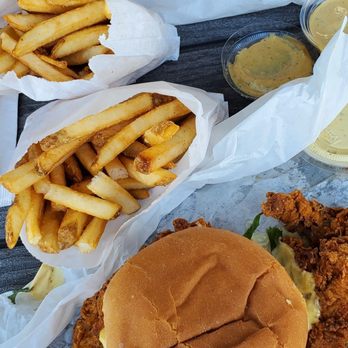 Buddha Burger - Crispy chicken Buddha and little Buddha - Burgers Near Me - Pflugerville, Texas