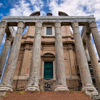 Foro Romano - Temple of Antonius and Faustina - Landmarks & Historical Buildings Near Me - Rome, RM