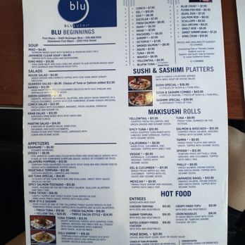 Blu Sushi - McGregor - Sushi Bars Near Me - Fort Myers, Florida Blu Sushi - McGregor - Sushi Bars Near Me - Fort Myers, Florida