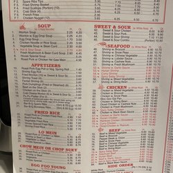 China Wok - Menu