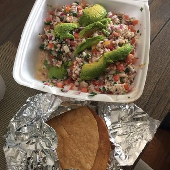 Tacos Michoacan - Ceviche, so good and humongous portion - Mexican Near Me - Northridge, California