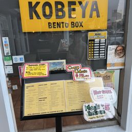 Outside with menu specials!