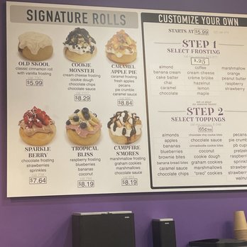 Cinnaholic - Menu - Desserts Near Me - Corona, California Cinnaholic - Menu - Desserts Near Me - Corona, California