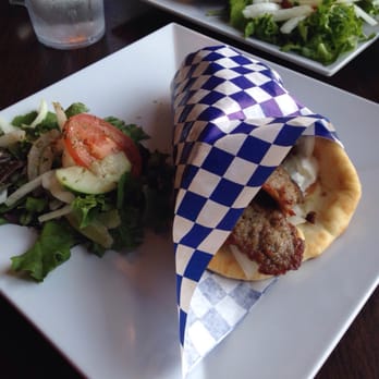 Santorini Cafe - Lamb gyro - Greek Near Me - Austin, Texas