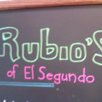 Rubio's Coastal Grill - Inside sign JAN2013 - Mexican Near Me - El Segundo, California Rubio's Coastal Grill - Inside sign JAN2013 - Mexican Near Me - El Segundo, California