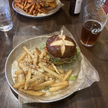 Burger Bar Chicago - * Wild Bill Stacker with Parmesan Truffle Fries - Burgers Near Me - Chicago, Illinois Burger Bar Chicago - * Wild Bill Stacker with Parmesan Truffle Fries - Burgers Near Me - Chicago, Illinois