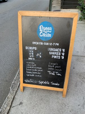Queen of Cream - Ice Cream Window by null