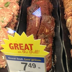 Kroger - Black pepper marinated flat iron beef!