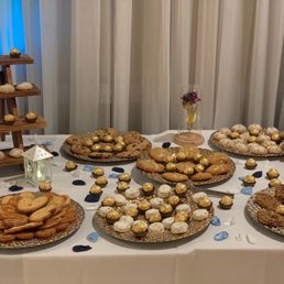 a table full of desserts a table full of desserts
