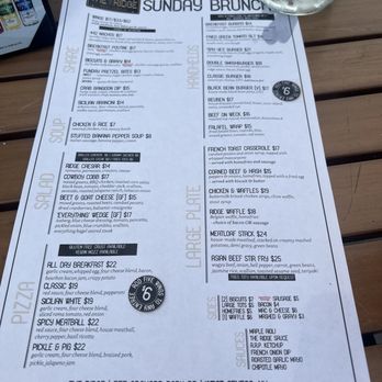 The Ridge West Seneca - Brunch Menu July 2024 - Salad Near Me - West Seneca, New York The Ridge West Seneca - Brunch Menu July 2024 - Salad Near Me - West Seneca, New York