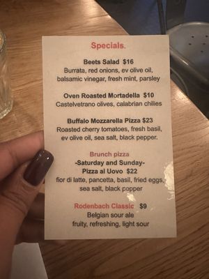 Menu photo 3 Motorino Pizza New York, NY