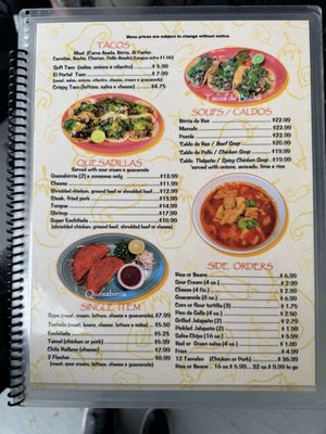 Menu photo 8 El Portal Restaurant San Leandro, CA