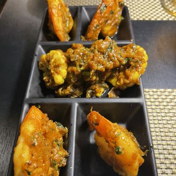 aRoqa - Dry Pepper Prawns - Indian Near Me - New York, New York