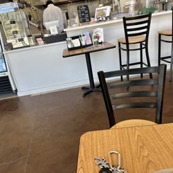 The Enchanted Oven - Cute seating area inside and out