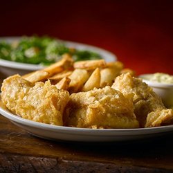 Texas Roadhouse - Fried Fish with Steak Fries