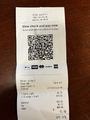 32 Bar & Grill by null