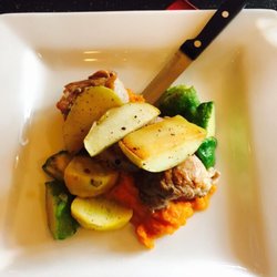 Blackrock Bistro - It has apple, squash and pork in it. I like squash, they are very delicious.