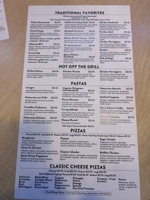 Menu photo 1 Pavilion Bar & Grill Clayton, CA Menu photo 1 Pavilion Bar & Grill Clayton, CA