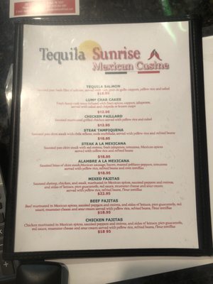 Menu photo 5 Tequila Sunrise Milford, PA Menu photo 5 Tequila Sunrise Milford, PA