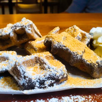 Cafe Mixx - Black Sesame Mochi Waffles - Cafeteria Near Me - Suwanee, Georgia Cafe Mixx - Black Sesame Mochi Waffles - Cafeteria Near Me - Suwanee, Georgia