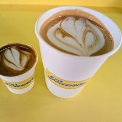 Cortado & latte