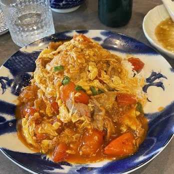 Tasty Moment - Beef with tomato over rice. Simple but it was good. - Shanghainese Near Me - Edison, New Jersey Tasty Moment - Beef with tomato over rice. Simple but it was good. - Shanghainese Near Me - Edison, New Jersey
