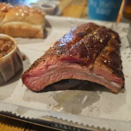 1/2 rack ribs meal
