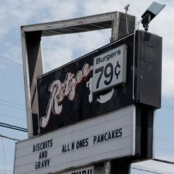 Ritzee Hamburgers - Vintage sign