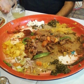 Blue Nile - leftovers... zil zil tibs - Ethiopian Near Me - Houston, Texas
