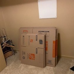 Forward Management - Front Hallway Closet (litter box location)