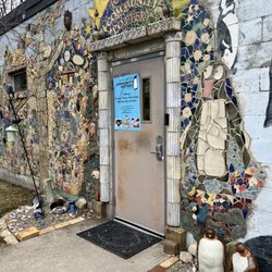 Entrance to the pottery studio