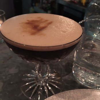 Casoni - Espresso martini, not epic like the food but served in a great cocktail glass - Wine Bars Near Me - Darlinghurst, NSW Casoni - Espresso martini, not epic like the food but served in a great cocktail glass - Wine Bars Near Me - Darlinghurst, NSW