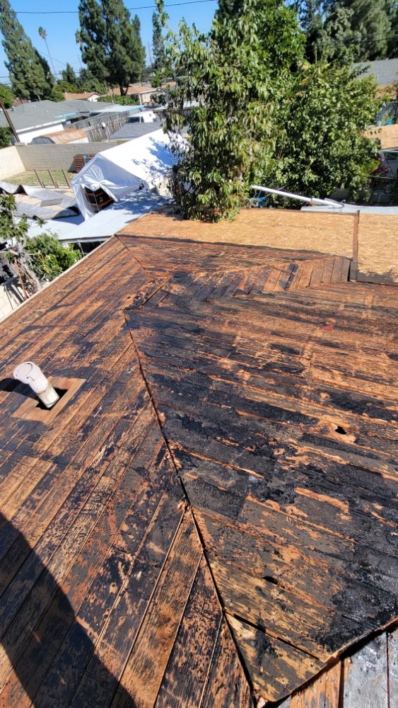 Slide of Roofing Business