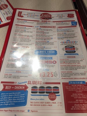 Menu photo 6 Eddie Rocket's Belfast, BFS