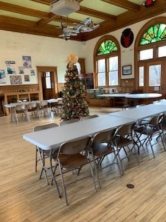 The Restored Burlington Northern Depot & WWII Memorial Museum by null