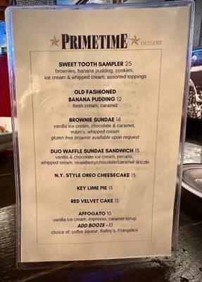 Menu photo 1 Prime Grill Laurel, MD