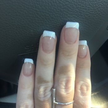 Nail First - Uneven nails.. I mentioned this to her at least three times before she finished and nothing got fixed. - Nail Salons Near Me - Atlanta, Georgia