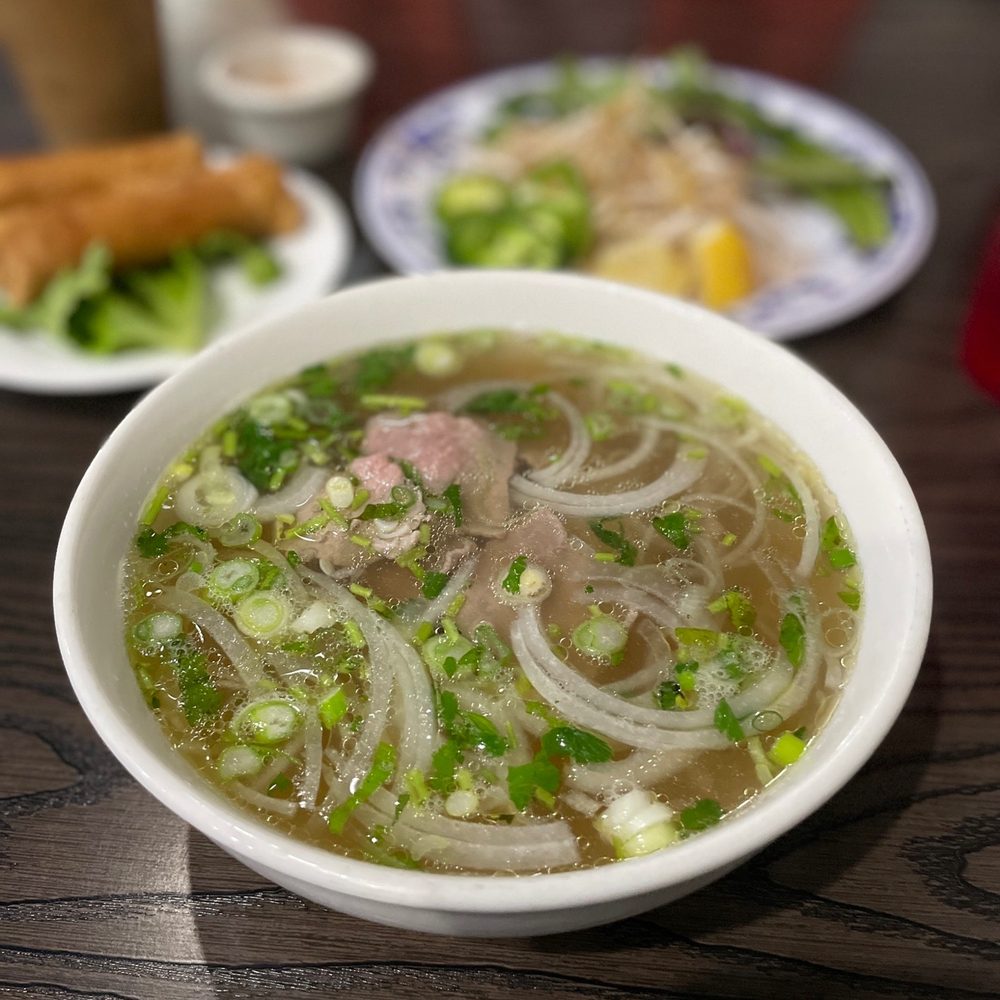 Pho House - a bowl of soup and a plate of food - Vietnamese Near Me - Memphis, Tennessee Pho House - a bowl of soup and a plate of food - Vietnamese Near Me - Memphis, Tennessee