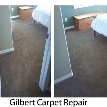 Gilbert Carpet Repair - Stretched wrinkles out of the carpet - Carpet Installation Near Me