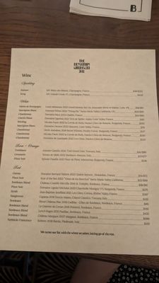 Menu photo 1 The Benjamin Hollywood Los Angeles, CA Menu photo 1 The Benjamin Hollywood Los Angeles, CA
