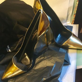 Saint Laurent - Hubby surprised me with these babies!  Momma needs a new pair of shoes! - Leather Goods Near Me - Costa Mesa, California