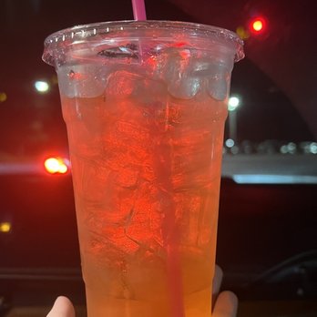 Ready Coffee - Iced peach green tea - Coffee & Tea Near Me - Wappingers Falls, New York