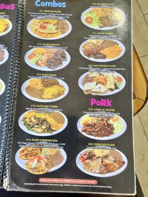 Menu photo 2 Agave Jalisco Restaurant Odem, TX