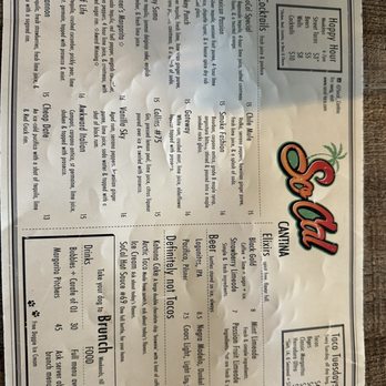 SoCal Cantina - Drinks - Cocktail Bars Near Me - Miami, Florida