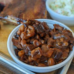 Meat Mitch Barbeque - Best bbq pit baked beans. Instagram: TianTianEats