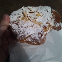Joseph Hot Bread Shop - How can you not love an almond croissant...??   :-)  Yum!