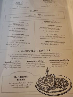 Menu photo 1 The Swan London, XGL Menu photo 1 The Swan London, XGL