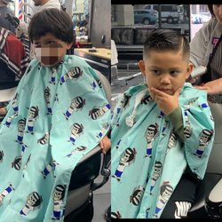 Self Made Barbershop - Lil dude rockin the new cut!