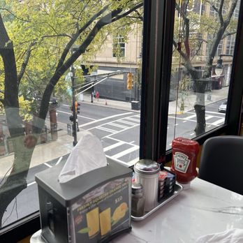 Metro Diner & Bar - Street view from my table. - Diners Near Me - Atlanta, Georgia