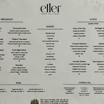 Eller Bakery - Menu - Bakeries Near Me - Costa Mesa, California